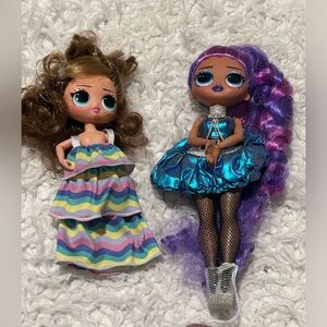 LOL OMG QUEENS RUNWAY DIVA DOLL X2